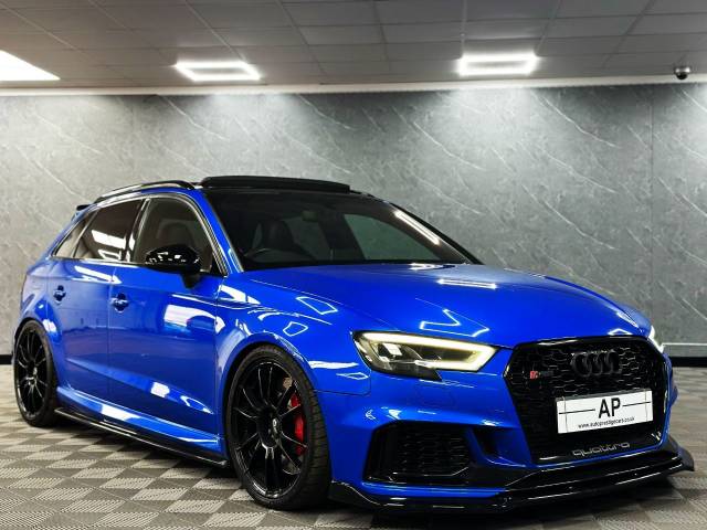 Audi RS3 2.5 TFSI RS 3 Quattro 5dr S Tronic MRC STAGE 3 780|£16000 RACE DEVELOPMENTS FORGED ENGINE Hatchback Petrol Blue
