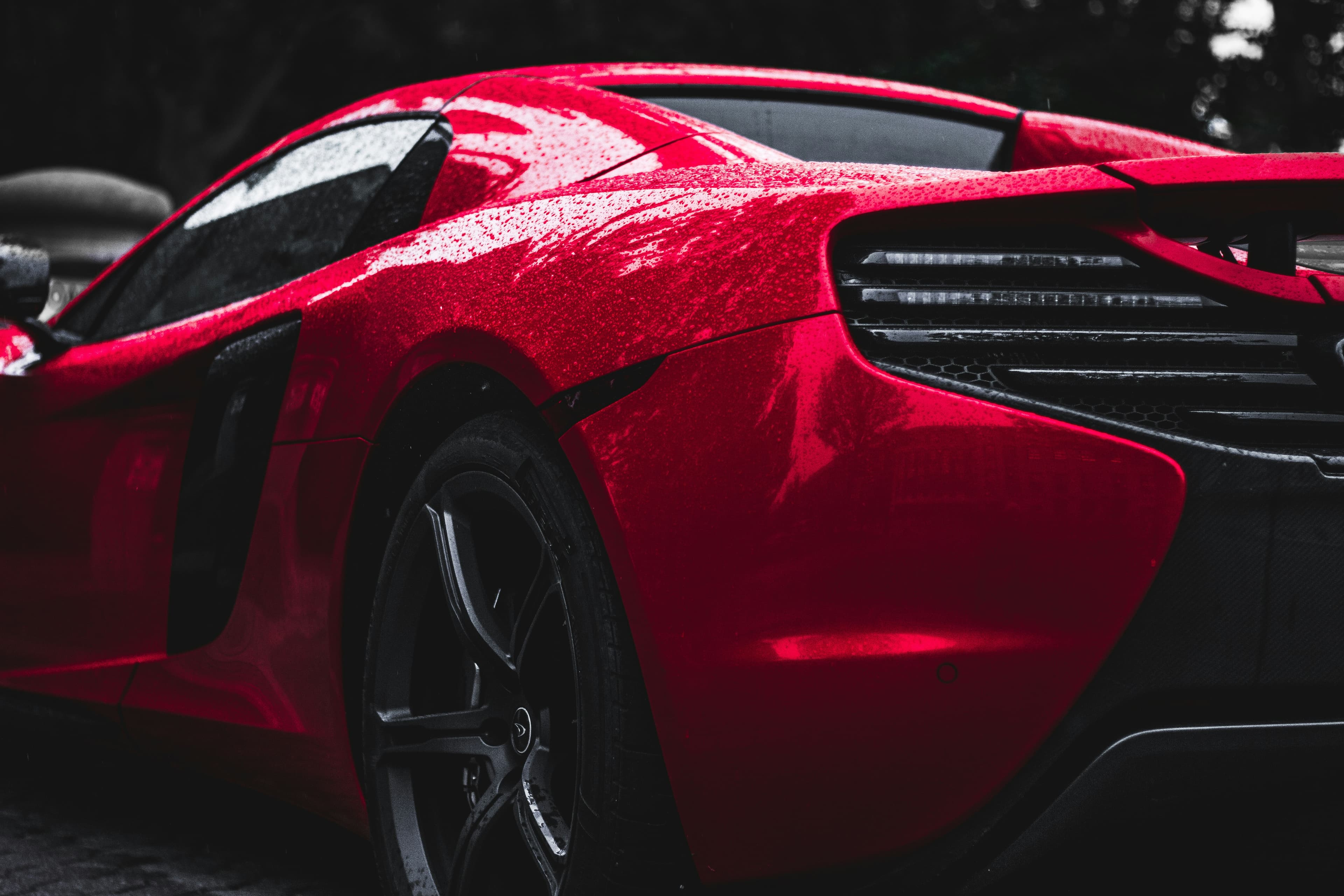Cars in showroom
