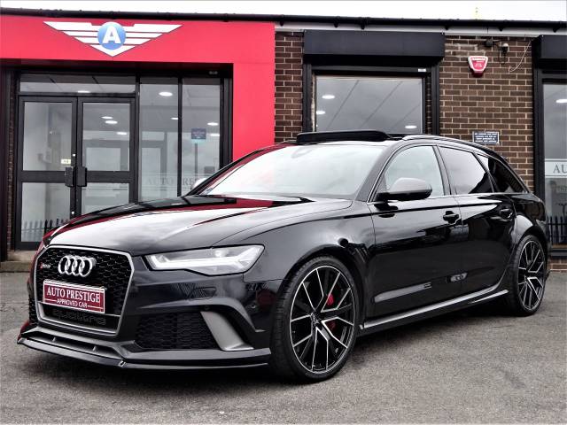 Audi RS6 4.0T FSI Quattro Performance 5dr Tip Auto HUGH SPEC AUDI WARRANTY DYNAMIC PACK 66 REG Estate Petrol Black