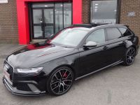 Audi RS6 4.0T FSI Quattro Performance 5dr Tip Auto HUGH SPEC AUDI WARRANTY DYNAMIC PACK 66 REG Estate Petrol Black