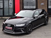 Audi RS6 4.0T FSI Quattro Performance 5dr Tip Auto HUGH SPEC AUDI WARRANTY DYNAMIC PACK 66 REG Estate Petrol Black