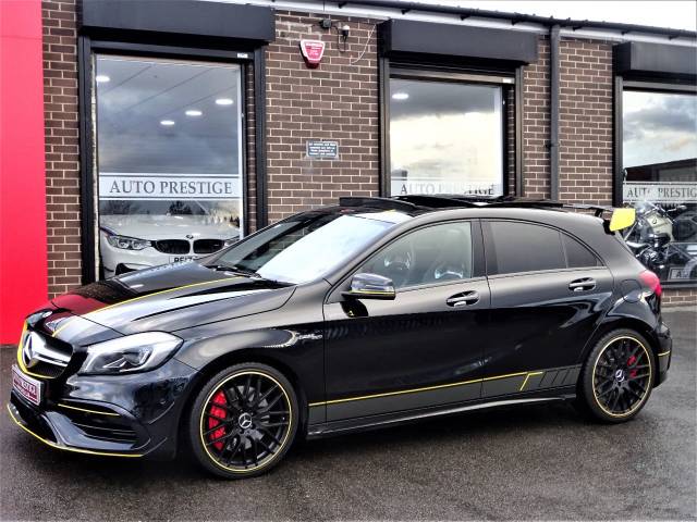 2017 Mercedes-Benz A Class 2.0 A45 AMG AUTO HUGH SPEC AERO PACK PAN ROOF YELLOW EDITION PACK