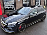 Mercedes-Benz A Class 2.0 A45 AMG AUTO HUGH SPEC AERO PACK PAN ROOF YELLOW EDITION PACK Hatchback Petrol Black