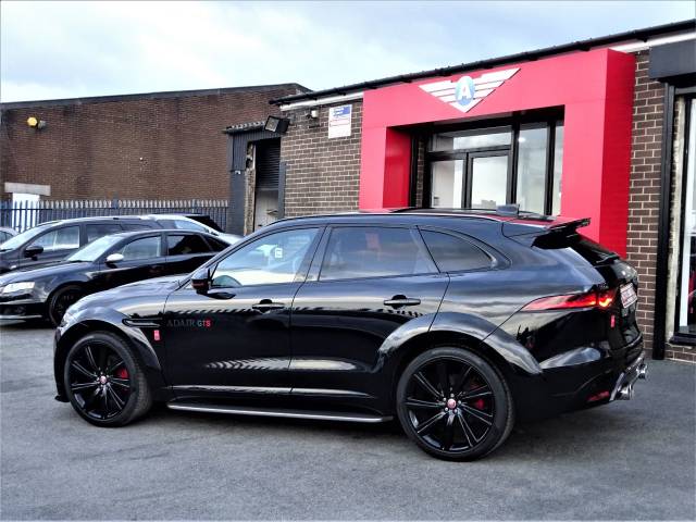 2017 Jaguar F-Pace 3.0d V6 S AWD 300 PS AP-GTS WIDEBODY ASV PAN ROOF MASSIVE SPECIFICATION BLACK DIAMOND PACK