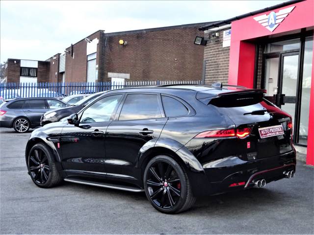 2017 Jaguar F-Pace 3.0d V6 S AWD 300 PS AP-GTS WIDEBODY ASV PAN ROOF MASSIVE SPECIFICATION BLACK DIAMOND PACK