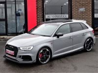 Audi RS3 2.5 Quattro 5dr S Tronic NARDO GREY HUGH SPEC PAN ROOF RED STITCHED BUCKET LEATHER SPORTS EXHAUSTS Hatchback Petrol Grey