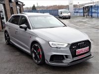 Audi RS3 2.5 Quattro 5dr S Tronic NARDO GREY HUGH SPEC PAN ROOF RED STITCHED BUCKET LEATHER SPORTS EXHAUSTS Hatchback Petrol Grey