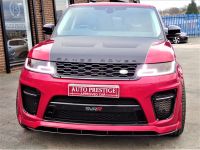 Land Rover Range Rover Sport 3.0 SDV6 HSE SVR STYLING PACK BLACK DIAMOND EDITION LATEST SHAPE LR WARRANTY PAN ROOF DVD TV Estate Diesel Red