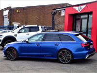 Audi RS6 4.0T FSI Quattro Tip Auto SEPANG BLUE PEARL EFFECT WITH AUDI WARRANTY AND HUGH SPEC Estate Petrol Blue