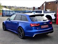Audi RS6 4.0T FSI Quattro Tip Auto SEPANG BLUE PEARL EFFECT WITH AUDI WARRANTY AND HUGH SPEC Estate Petrol Blue