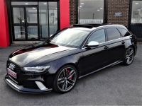 Audi RS6 4.0 Bi-Turbo Quattro 5dr Tip Auto 64 REG DYNAMIC PACK PAN ROOF MILTEKS Estate Petrol Black
