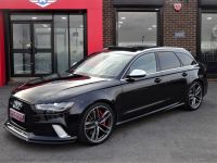 Audi RS6 4.0 Bi-Turbo Quattro 5dr Tip Auto 64 REG DYNAMIC PACK PAN ROOF MILTEKS Estate Petrol Black
