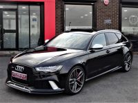 Audi RS6 4.0 Bi-Turbo Quattro 5dr Tip Auto 64 REG DYNAMIC PACK PAN ROOF MILTEKS Estate Petrol Black