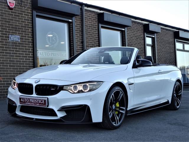 BMW M4 3.0 2dr DCT M4 GTS PACK LOW MILEAGE CARBON M PERFORMANCE PACKAGE FBMWSH Convertible Petrol White