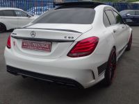 Mercedes-Benz C Class 4.0 C63 Premium 4dr Auto EDITION 1 UPGRADES PANORAMIC SUNROOF Saloon Petrol White