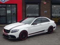 Mercedes-Benz C Class 4.0 C63 Premium 4dr Auto EDITION 1 UPGRADES PANORAMIC SUNROOF Saloon Petrol White