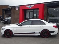Mercedes-Benz C Class 4.0 C63 Premium 4dr Auto EDITION 1 UPGRADES PANORAMIC SUNROOF Saloon Petrol White