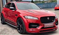 Jaguar F-Pace 3.0d V6 S 5dr Auto AWD GTS WIDEBODY HUGH SPEC Four Wheel Drive Diesel Red