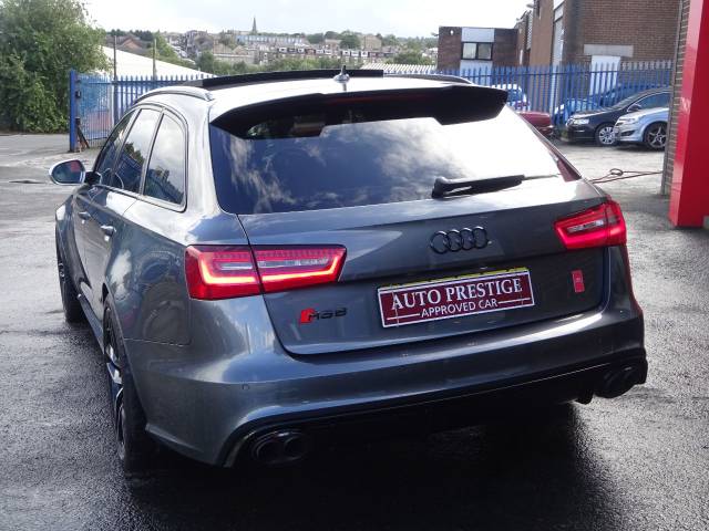 2013 Audi RS6 4.0T FSI V8 Bi-Turbo RS6 Quattro 5dr Tip Auto HUGH SPEC PAN ROOF CAMERAS SPORTS EXHAUSTS BLACK PACK