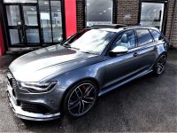 Audi RS6 4.0T FSI V8 Bi-Turbo RS6 Quattro 5dr Tip Auto HUGH SPEC PAN ROOF CAMERAS SPORTS EXHAUSTS BLACK PACK Estate Petrol Grey