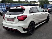 Mercedes-Benz A Class 2.0 A45 AMG 4MATIC AUTO HUGE SPECIFICATION 67 REG WHITE PAN ROOF NIGHT PACK Hatchback Petrol White
