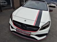 Mercedes-Benz A Class 2.0 A45 AMG 4MATIC AUTO HUGE SPECIFICATION 67 REG WHITE PAN ROOF NIGHT PACK Hatchback Petrol White