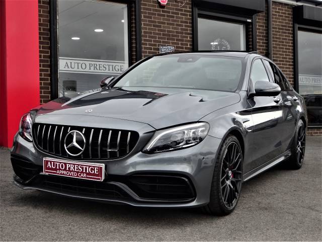 Mercedes-Benz C Class 4.0 C63 S Premium Plus 4dr 9G-Tronic AS NEW HUGE SPEC JUST SERVICED AT MB Saloon Petrol Grey