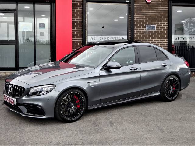 2019 Mercedes-Benz C Class 4.0 C63 S Premium Plus 4dr 9G-Tronic AS NEW HUGE SPEC JUST SERVICED AT MB