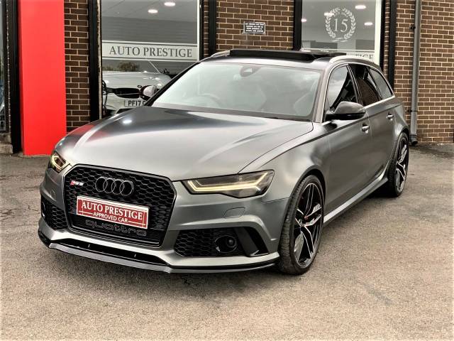 2016 Audi RS6 4.0T FSI Quattro 5dr Tip Auto HUGE SPEC RARE FACTORY MATT GREY PAN ROOF