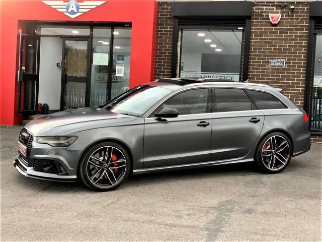 2016 Audi RS6 4.0T FSI Quattro 5dr Tip Auto HUGE SPEC RARE FACTORY MATT GREY PAN ROOF