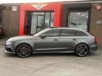 Audi RS6 4.0T FSI Quattro 5dr Tip Auto HUGE SPEC RARE FACTORY MATT GREY PAN ROOF Estate Petrol Grey