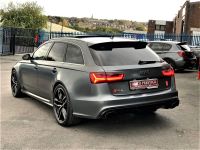 Audi RS6 4.0T FSI Quattro 5dr Tip Auto HUGE SPEC RARE FACTORY MATT GREY PAN ROOF Estate Petrol Grey