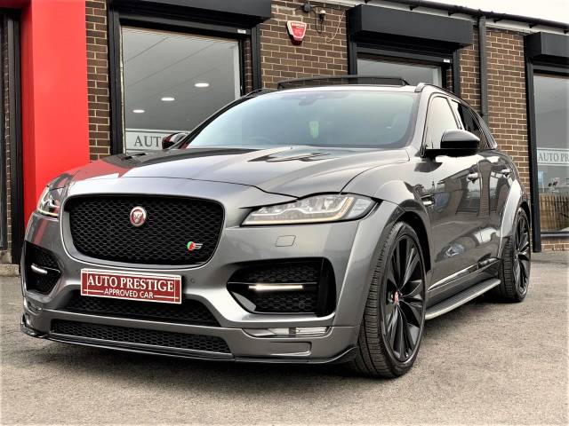 2016 Jaguar F-Pace 3.0d V6 S 5dr Auto AWD GTS UPGRADES PANROOF REAR ENTERTAINMENT