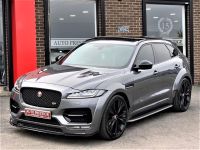 Jaguar F-pace 3.0d V6 S 5dr Auto AWD GTS UPGRADES PANROOF REAR ENTERTAINMENT Estate Diesel Grey