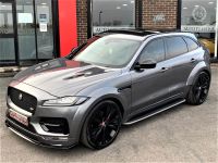 Jaguar F-pace 3.0d V6 S 5dr Auto AWD GTS UPGRADES PANROOF REAR ENTERTAINMENT Estate Diesel Grey