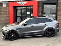 Jaguar F-pace 3.0d V6 S 5dr Auto AWD GTS UPGRADES PANROOF REAR ENTERTAINMENT Estate Diesel Grey