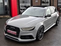 Audi RS6 4.0T FSI Performance 5dr Tip Auto NARDO GREY RARE 68 REG PAN ROOF BANG OLUFSEN FASH WARRANTY VATQ Estate Petrol Grey