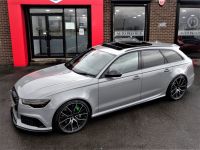 Audi RS6 4.0T FSI Performance 5dr Tip Auto NARDO GREY RARE 68 REG PAN ROOF BANG OLUFSEN FASH WARRANTY VATQ Estate Petrol Grey
