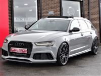 Audi RS6 4.0T FSI Performance 5dr Tip Auto NARDO GREY RARE 68 REG PAN ROOF BANG OLUFSEN FASH WARRANTY VATQ Estate Petrol Grey
