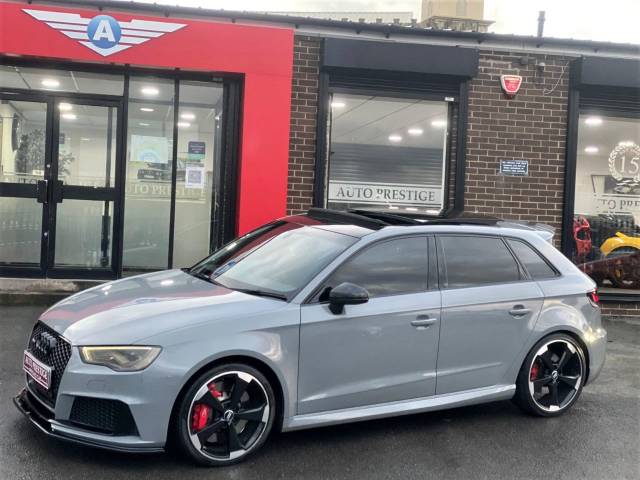 2016 Audi RS3 2.5 TFSI Quattro 5dr S Tronic [Nav]RARE NARDO GREY PAN ROOF DYNAMIC PACK COMFORT PACK