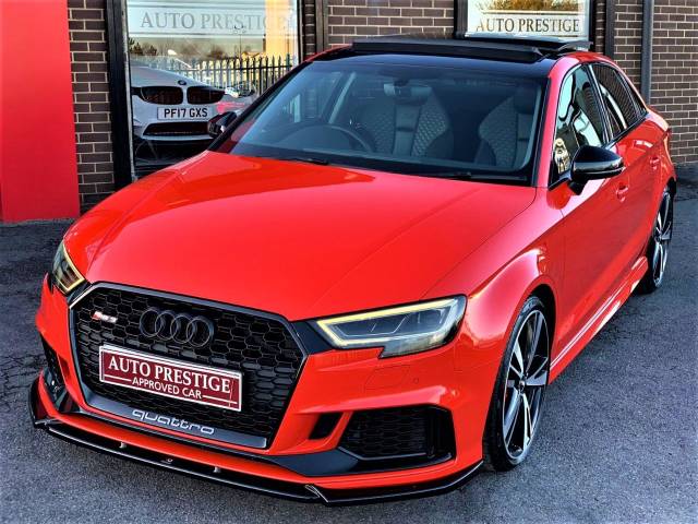 2018 Audi RS3 2.5 TFSI RS 3 Quattro 4dr S Tronic HIGH SPEC BEST COLOUR COMBINATION