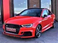 Audi RS3 2.5 TFSI RS 3 Quattro 4dr S Tronic HIGH SPEC BEST COLOUR COMBINATION Saloon Petrol Red