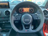 Audi RS3 2.5 TFSI RS 3 Quattro 4dr S Tronic HIGH SPEC BEST COLOUR COMBINATION Saloon Petrol Red