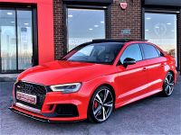 Audi RS3 2.5 TFSI RS 3 Quattro 4dr S Tronic HIGH SPEC BEST COLOUR COMBINATION Saloon Petrol Red