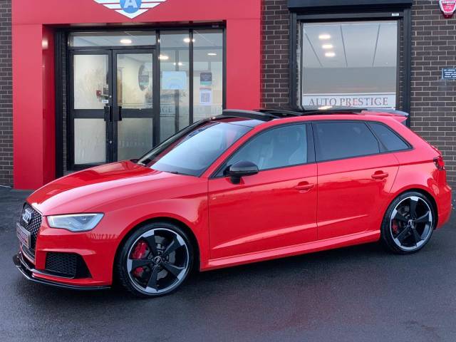 2016 Audi RS3 2.5 Quattro 5dr S Tronic [Nav] ULTIMATE SPECIFICATION VERY HIGH SPEC BLIND SPOT PAN ROOF BUCKETS