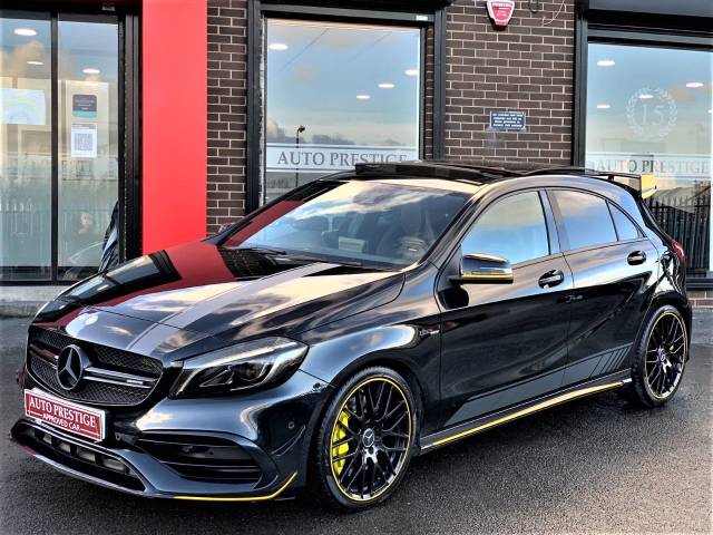 2017 Mercedes-Benz A Class 2.0 A45 4Matic Yellow Night Edition 5dr Auto RARE LIMITED EDITION