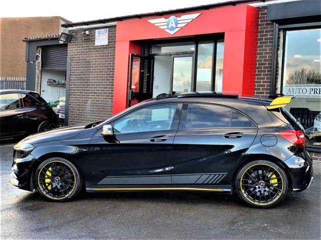 2017 Mercedes-Benz A Class 2.0 A45 4Matic Yellow Night Edition 5dr Auto RARE LIMITED EDITION