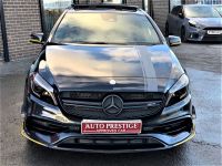 Mercedes-Benz A Class 2.0 A45 4Matic Yellow Night Edition 5dr Auto RARE LIMITED EDITION Hatchback Petrol Black
