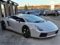 Lamborghini Gallardo 5.0 Coupe 2dr NARDO GREY WRAP BRANDING PACK CALLISTO ALLOYS MASSIVE HISTORY FILE Coupe Petrol White