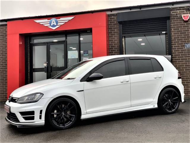 Volkswagen Golf 2.0 TSI R 5dr DSG SAT NAV HEATED SEATS AD CUSTOMS AERO PACK Hatchback Petrol White